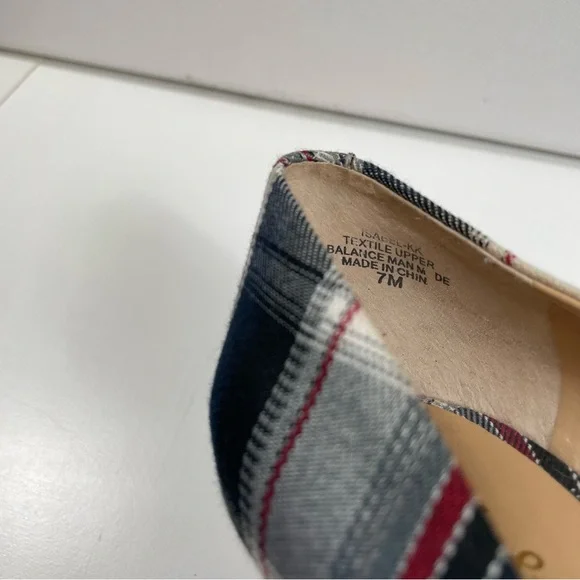 Kelly & Katie Plaid High Heel Pumps Women’s Size 7 - Holiday Preppy Classic - Picture 8 of 10